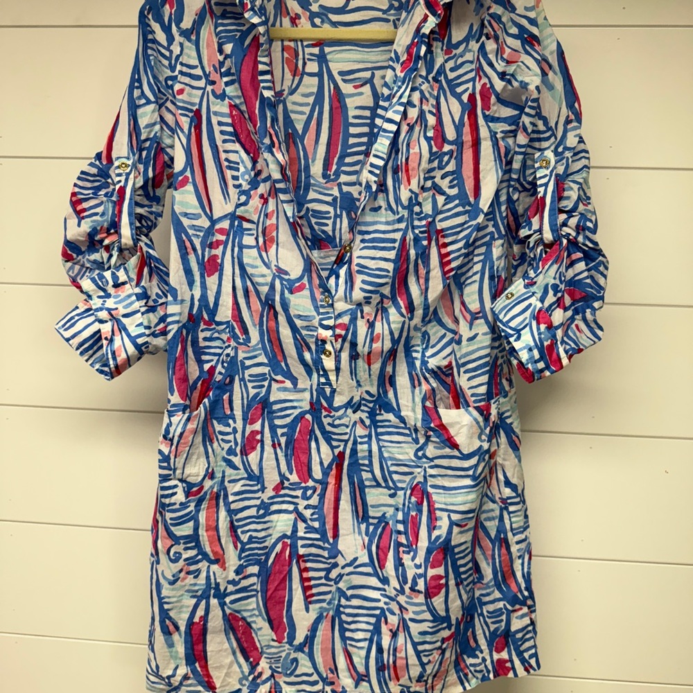 Lilly Pulitzer Multicolor Abstract Dress